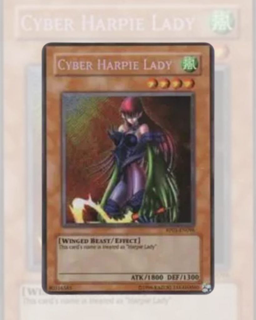 1. Cyber Harpie Lady Retro Pack 1 Secret Rare- RP01-EN096