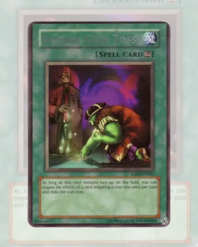 1. Second Coin Toss Legacy of Darkness (English) - Rare - LOD-EN083