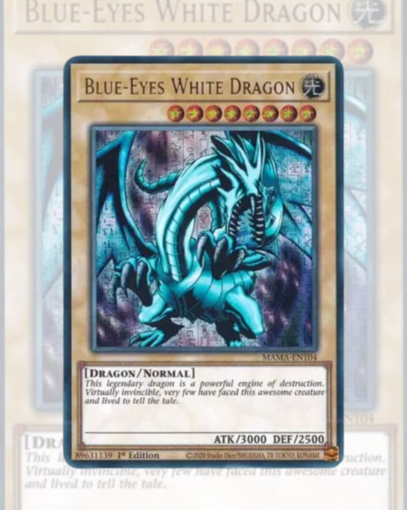 2. Blue-Eyes White Dragon (Ultra Pharaoh's Rare) Magnificent Mavens – Ultra Pharaoh's Rare – M... 1st Edition