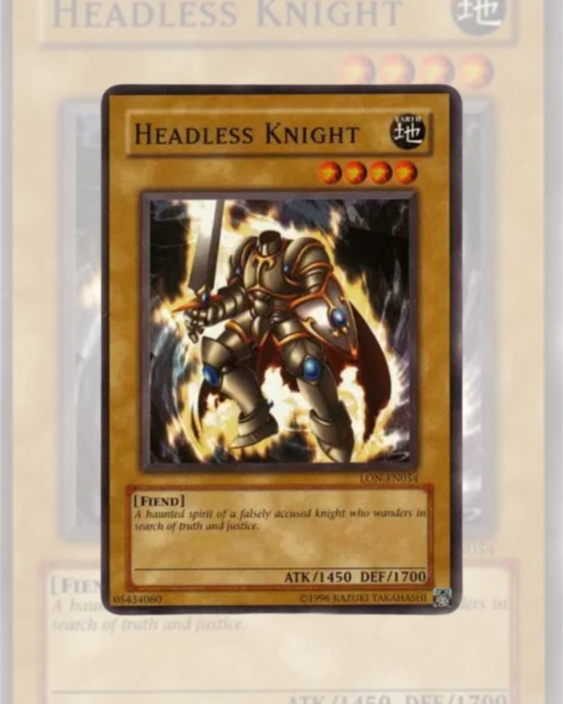 3. Headless Knight Labyrinth of Nightmare- Common - LON-EN-054
