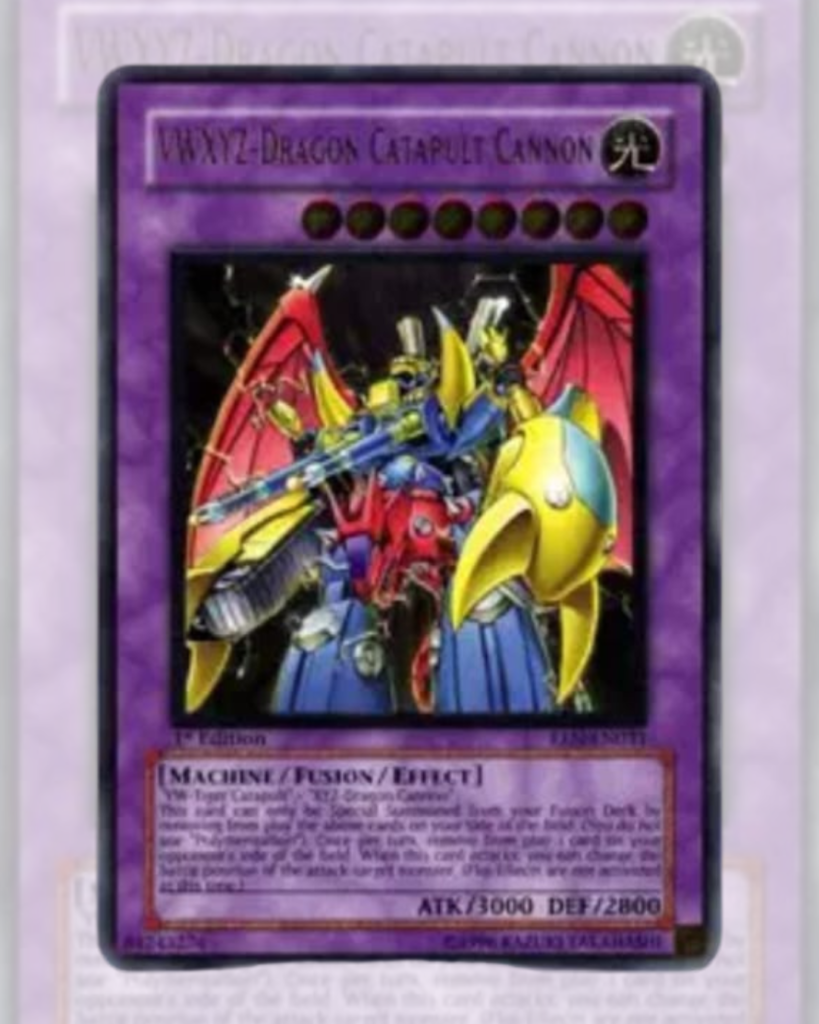 3. VWXYZ-Dragon Catapult Cannon Elemental Energy – Ultimate Rare – EEN-EN039 Unlimited