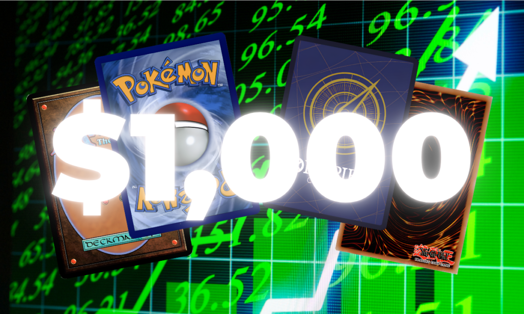 How We Would Build a TCG Portfolio From Scratch With $1,000 in 2026