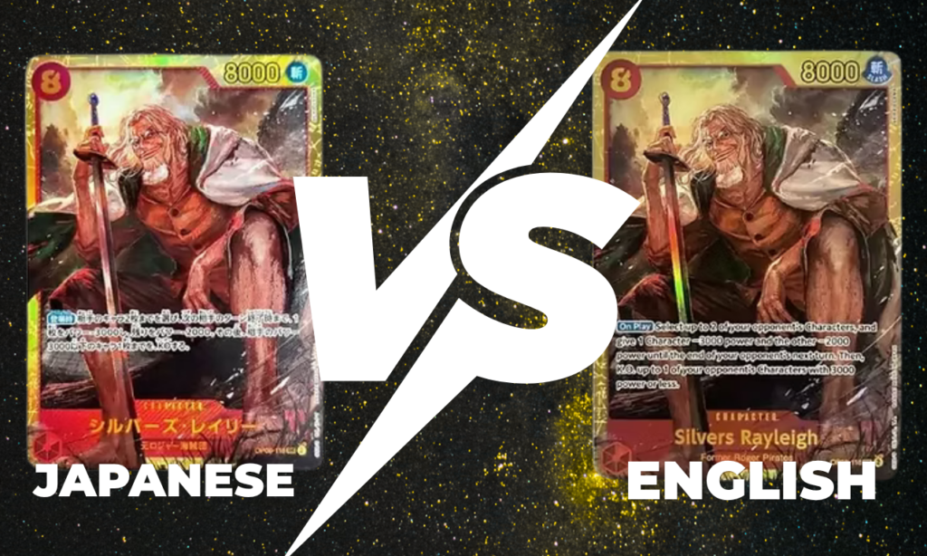 Japanese vs English One Piece TCG Which Language Should You Be Investing In