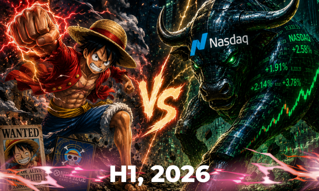 One Piece TCG vs The NASDAQ How Did Cardboard Stack Up in the First Half of 2026